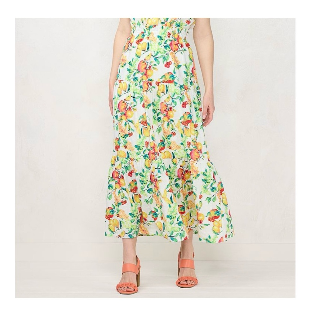 Woman’s LC Lauren Conrad Tiered Maxi Skirt